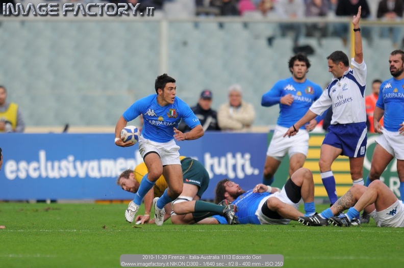 2010-11-20 Firenze - Italia-Australia 1113 Edoardo Gori.jpg